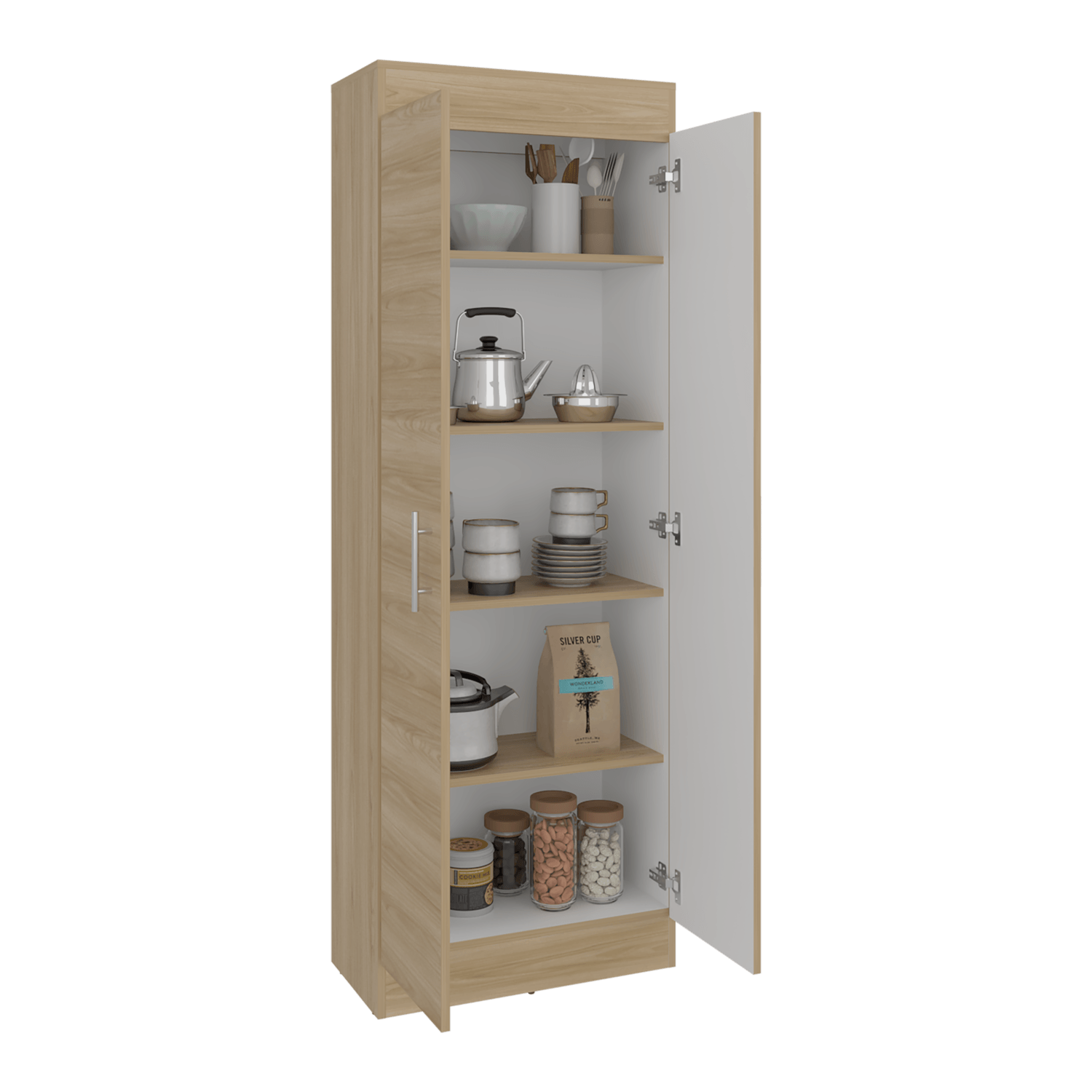 Alacena Nepal 2 RTA Fresno + Blanco